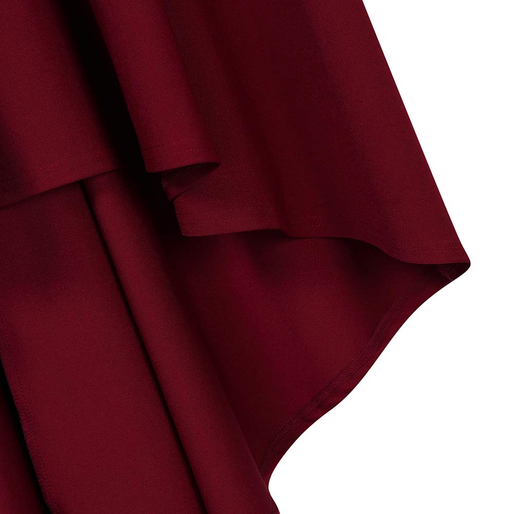 Alternative view of Damen Kleider Abendkleider Brautjungfernkleider für Hochzeit Cocktailkleid Unregelmässiges Langes Spitzenkleid