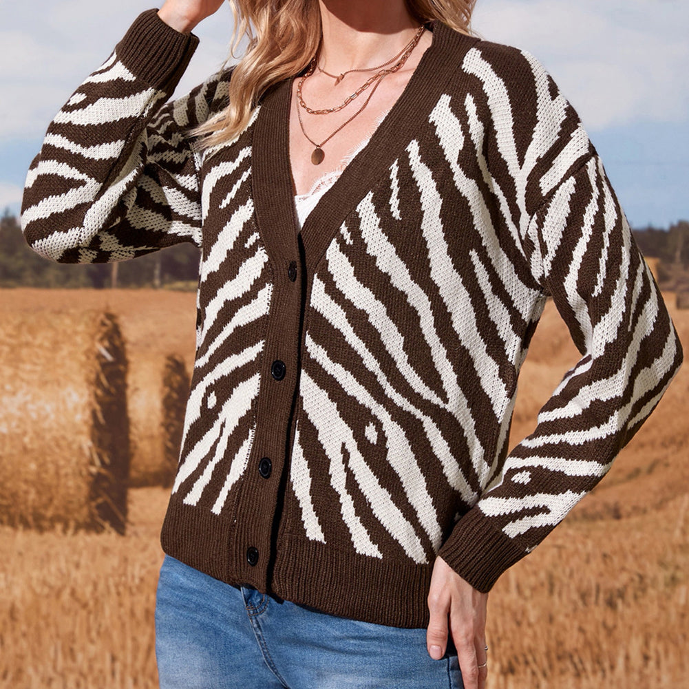 Style Cotton Single Breasted Lace Collar Sweaters Tops