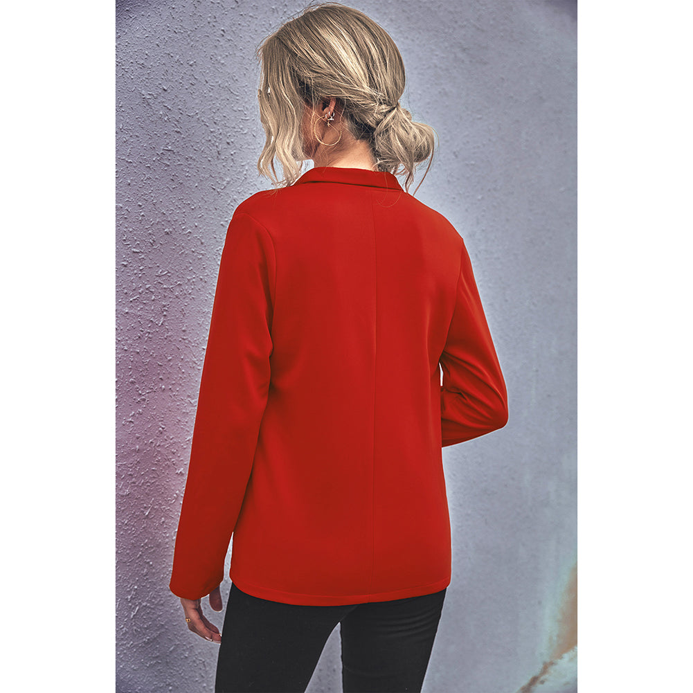 Alternative view of Hot Selling Temperament Square Pocket Blazer Sweaters