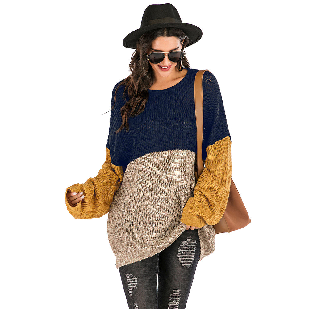 Women Cross-border Long Sleeve Knit Sweaters