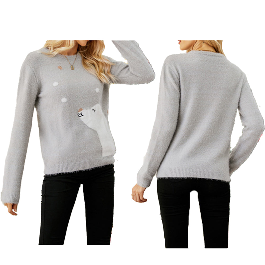 Christmas Cartoon Jacquard Sweaters