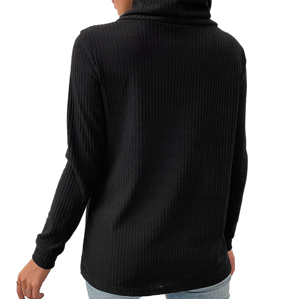 Casual Fashion Tops Long Sleeve Knitted Sweaters