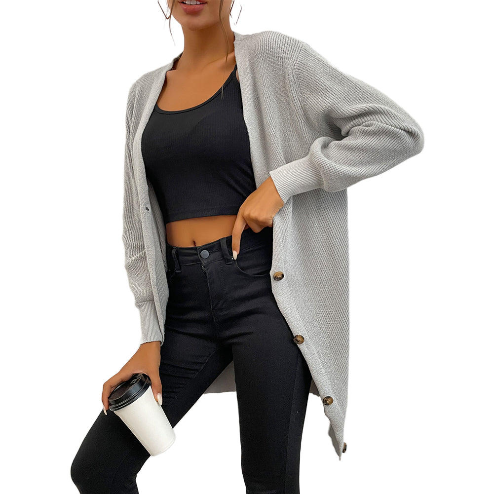 100% polyester Long Open Fir Sweaters