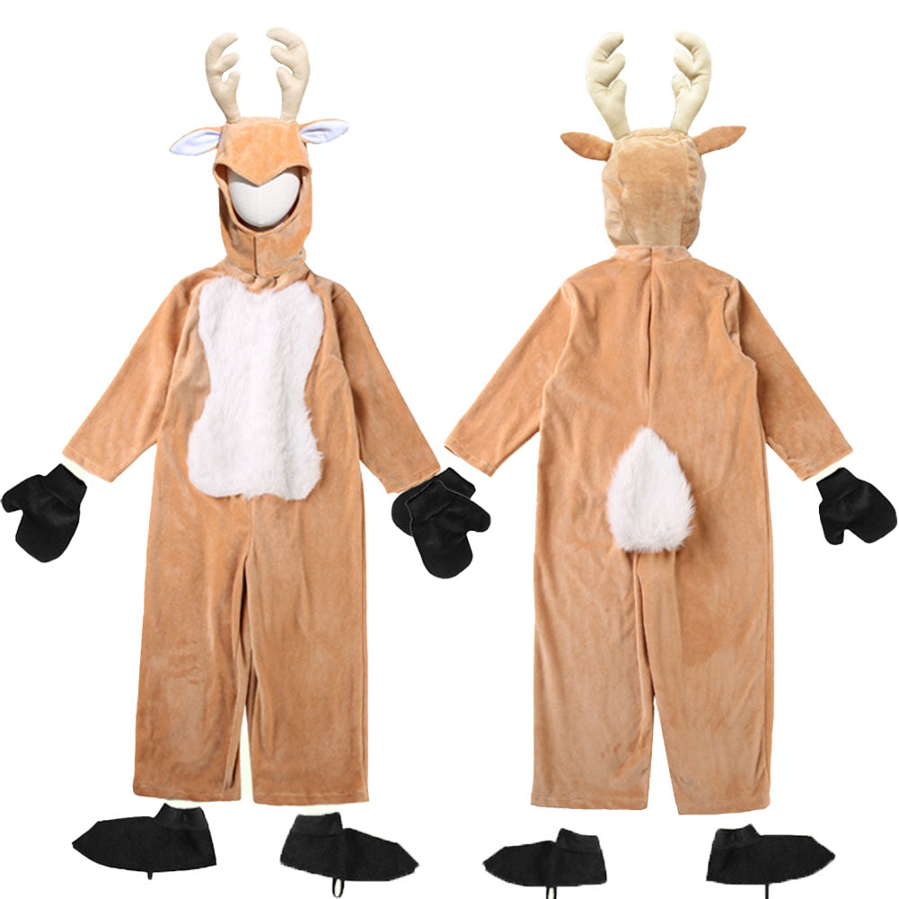 Cosplay Animal Play Elk Christmas Reindeer Costume
