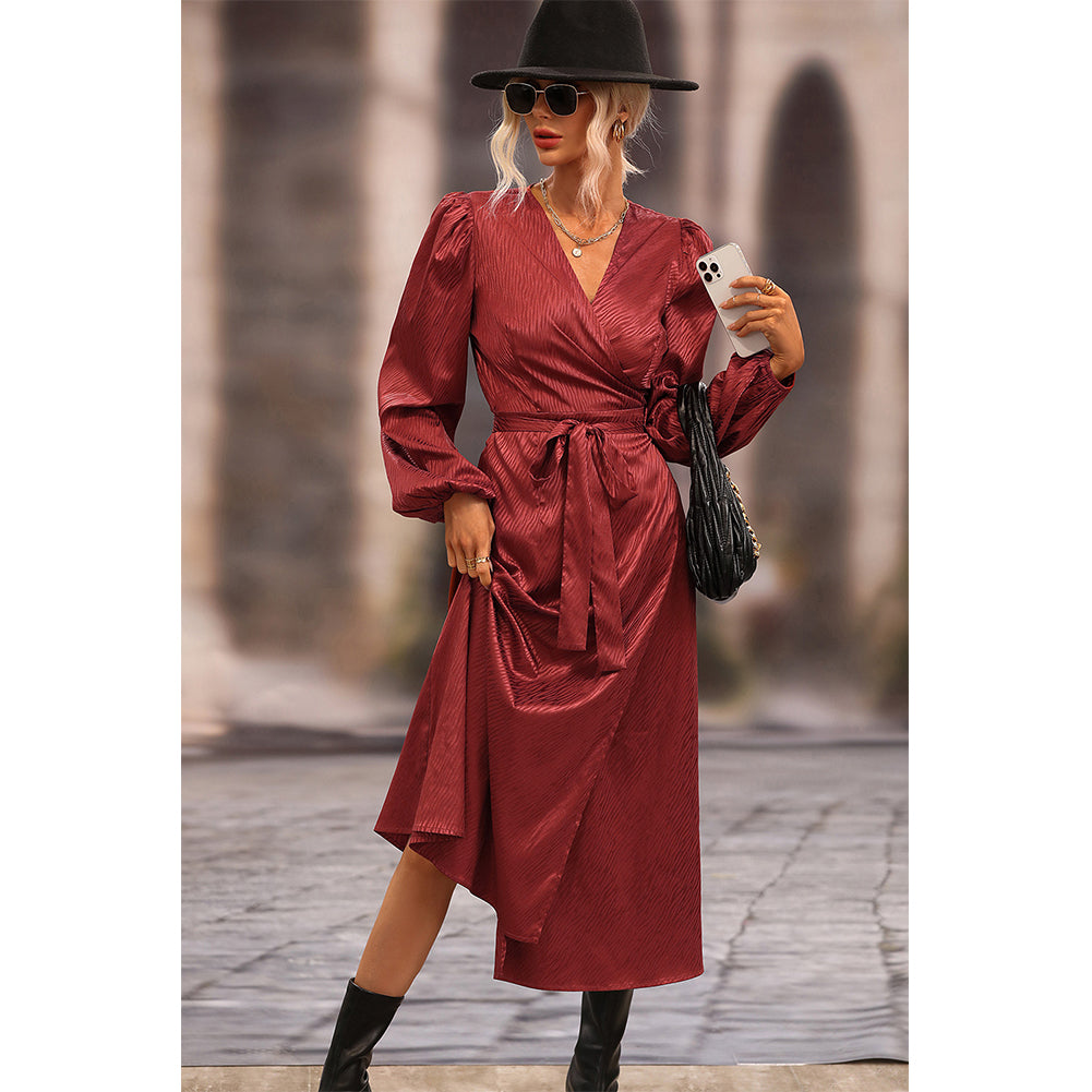 Hot Sale Style Dress Long Sleeve Long Skirt