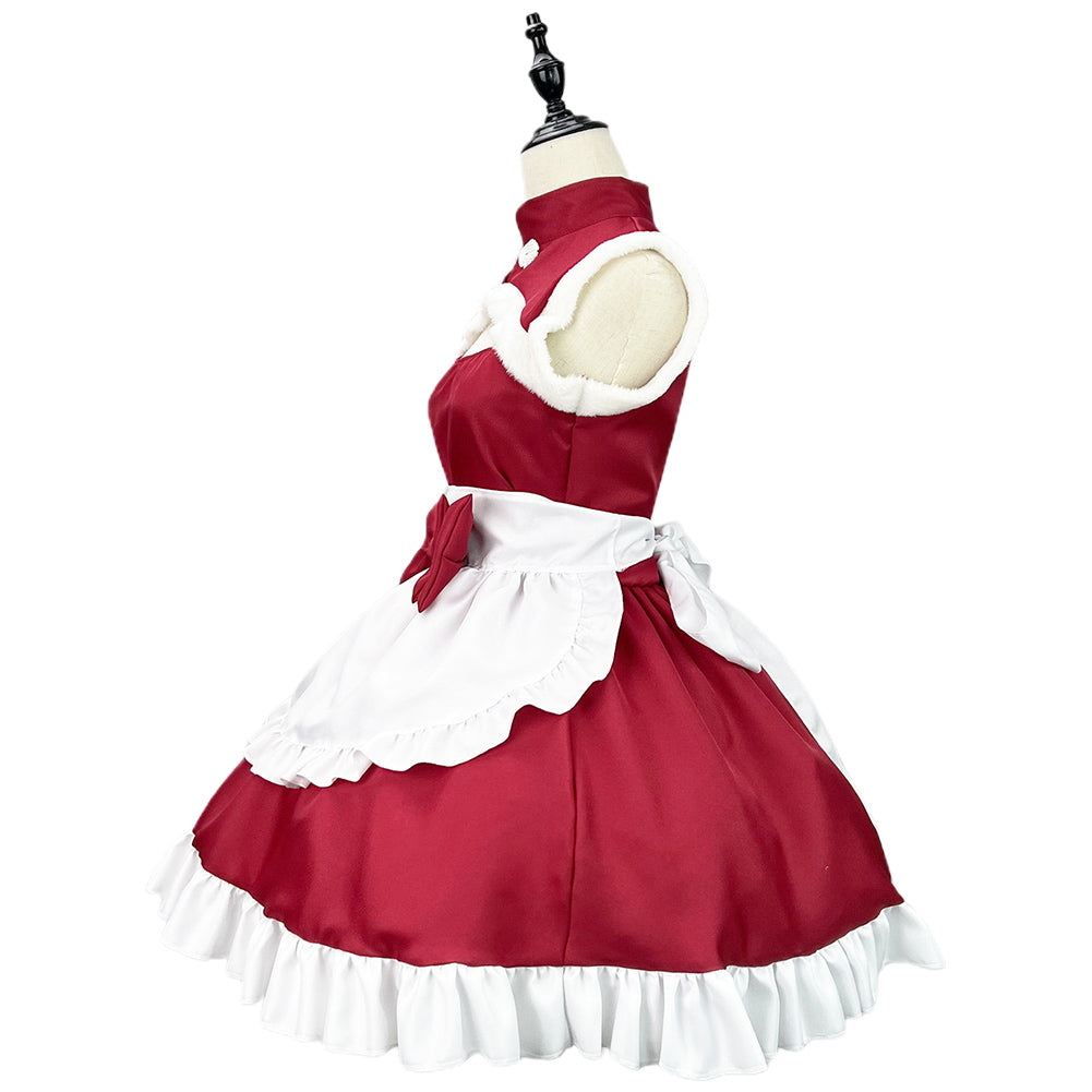 Christmas Chinese Style Maid Costume Cosplay Costume