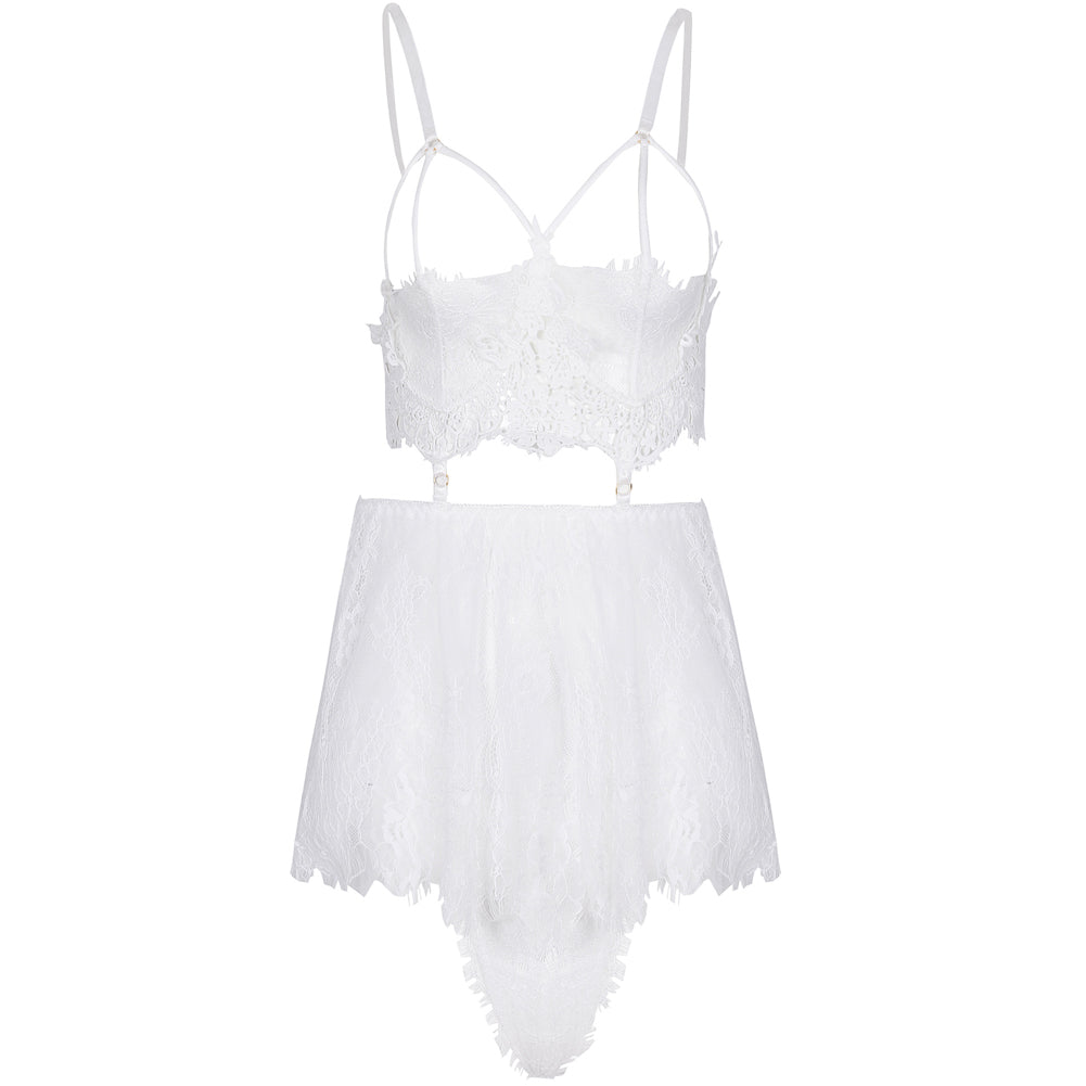 Alternative view of Sexy See-through Sexy Lingerie Ladies Pajamas