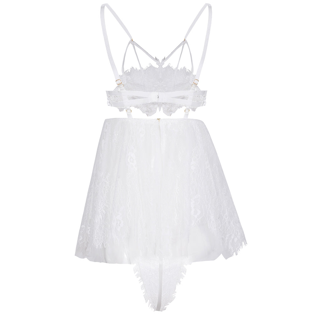 Sexy See-through Sexy Lingerie Ladies Pajamas