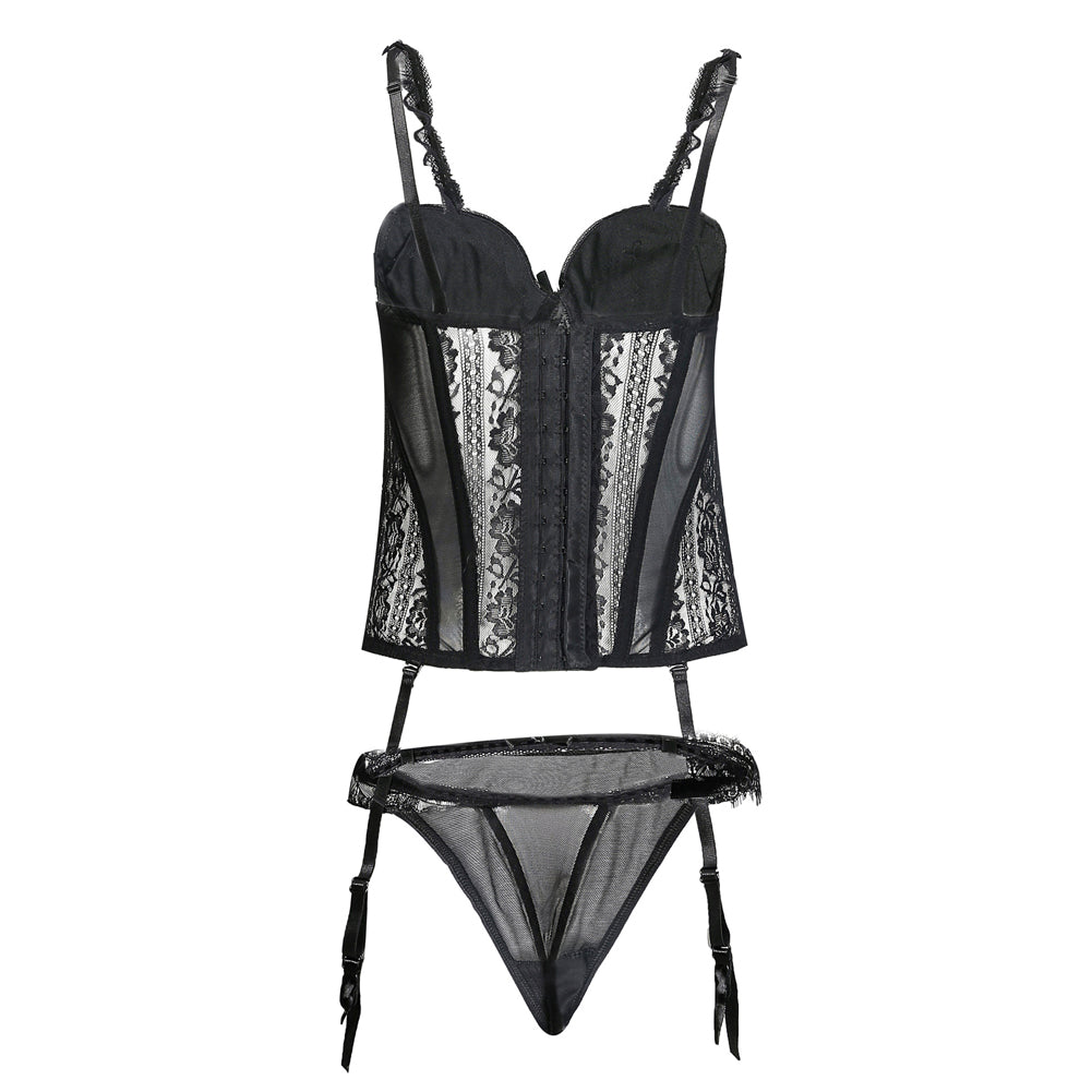 Alternative view of Sling Corset Bust Corset Tights Sexy Underwear