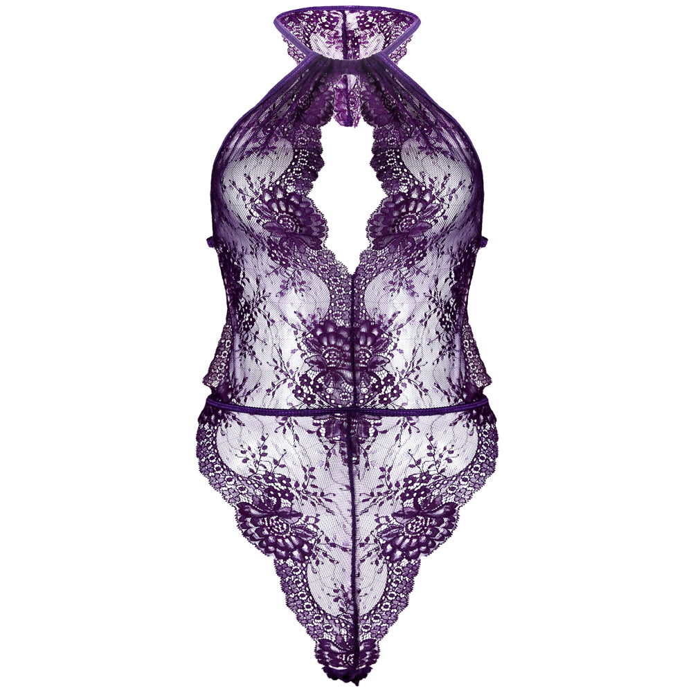 Women Sexy Jumpsuit Lace Pajamas