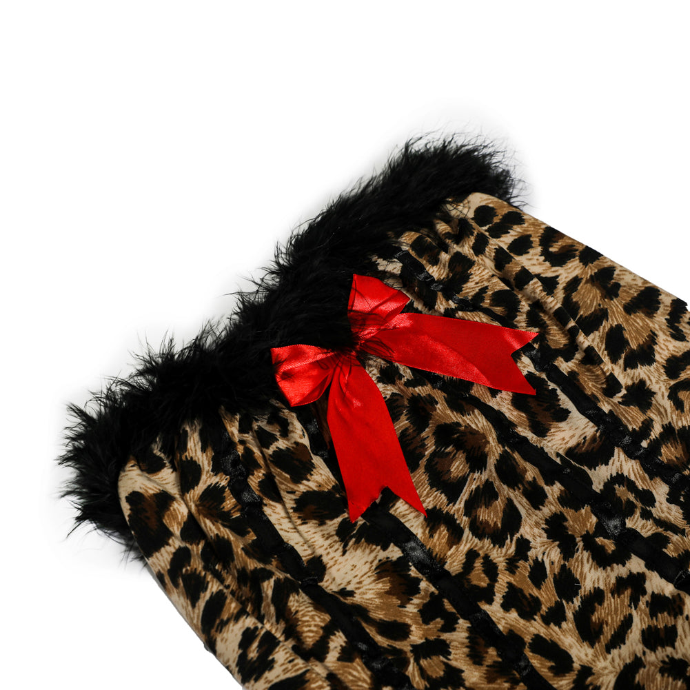 Leopard Print Role Play Women Cosplay Sexy Lingerie Cat