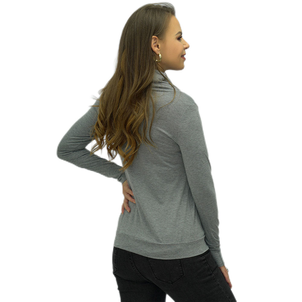 Women Tops T-shirt Women Large V Pile Shirt