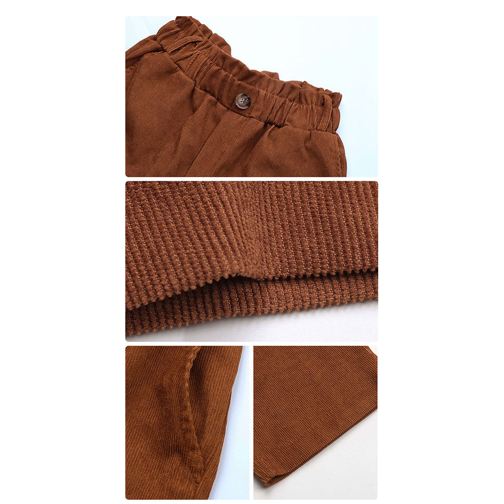 Alternative view of Fashion Women Clothing New Casual Corduroy Pants