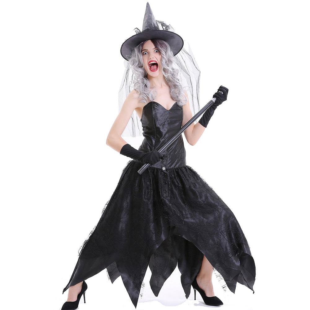 Vampire Demon Witch Costume Dress Up Cosplay - Image 4