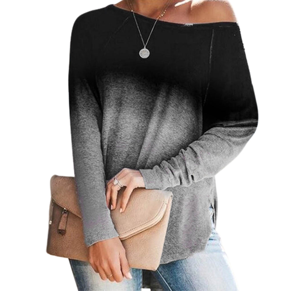 Alternative view of Gradient Element Women Long Sleeve Tops PBY-10V0