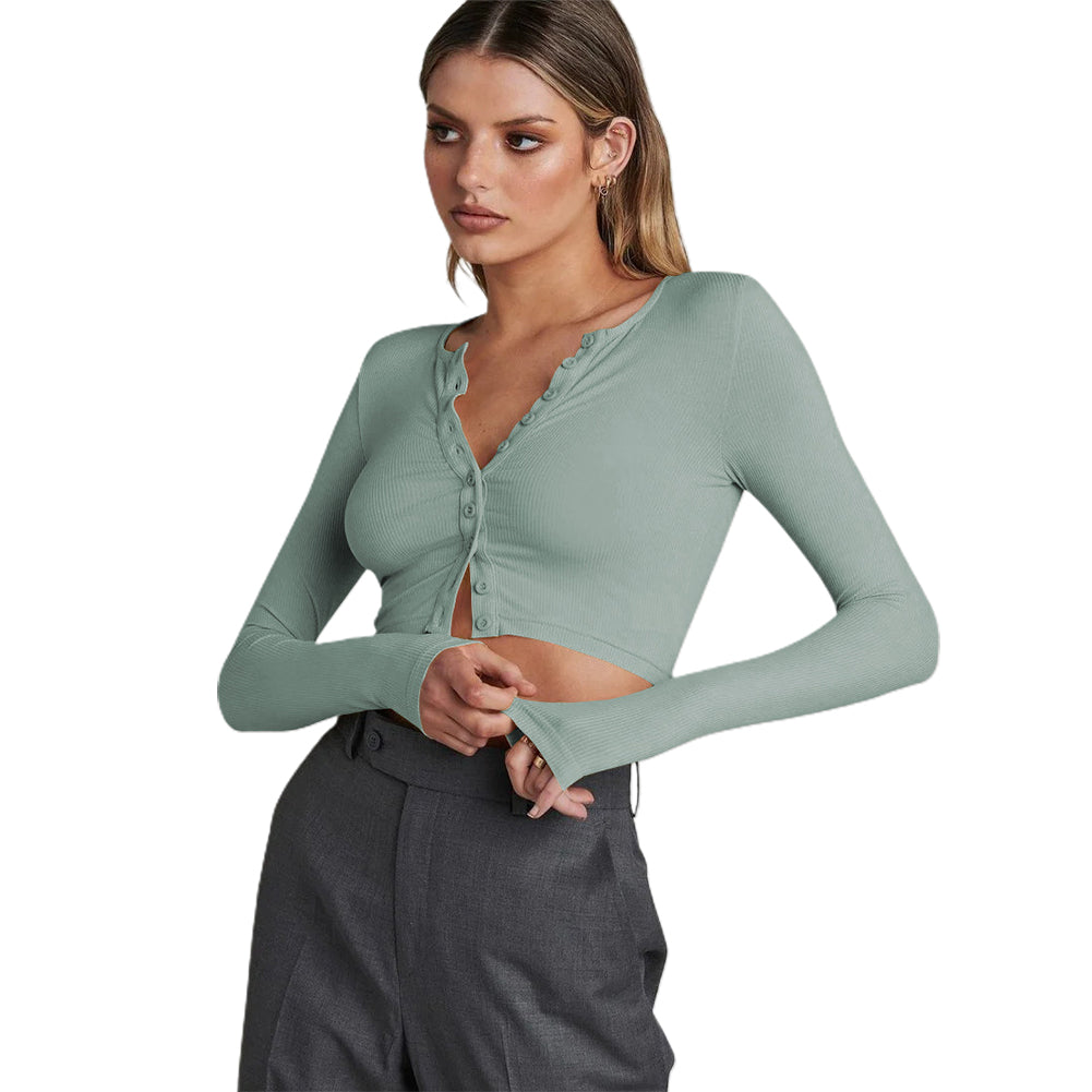 Alternative view of Fashion Women Short Crop Tops